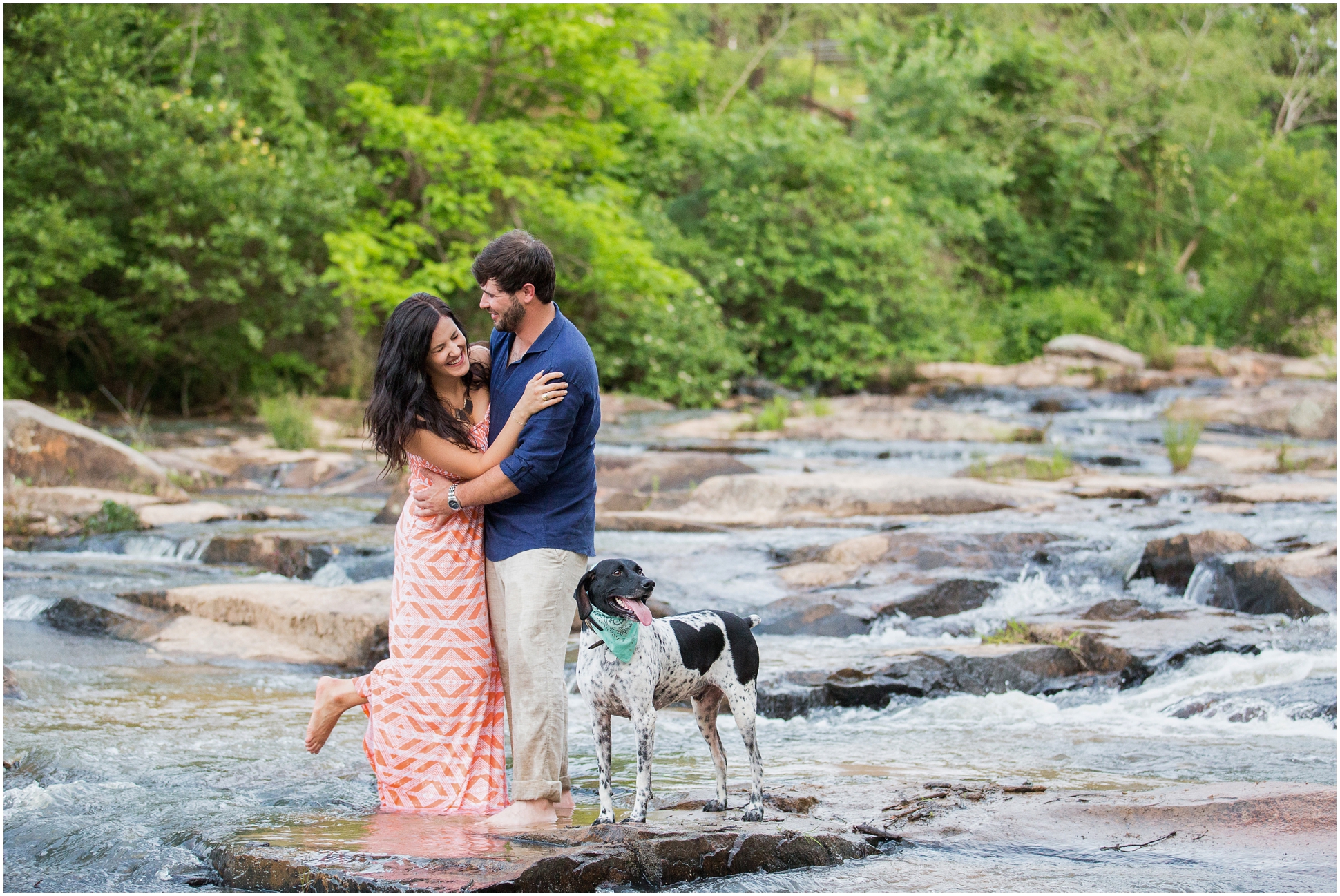 Indian Springs Georgia Engagement Session | Two Chics Photography | www.twochicsphotography.com