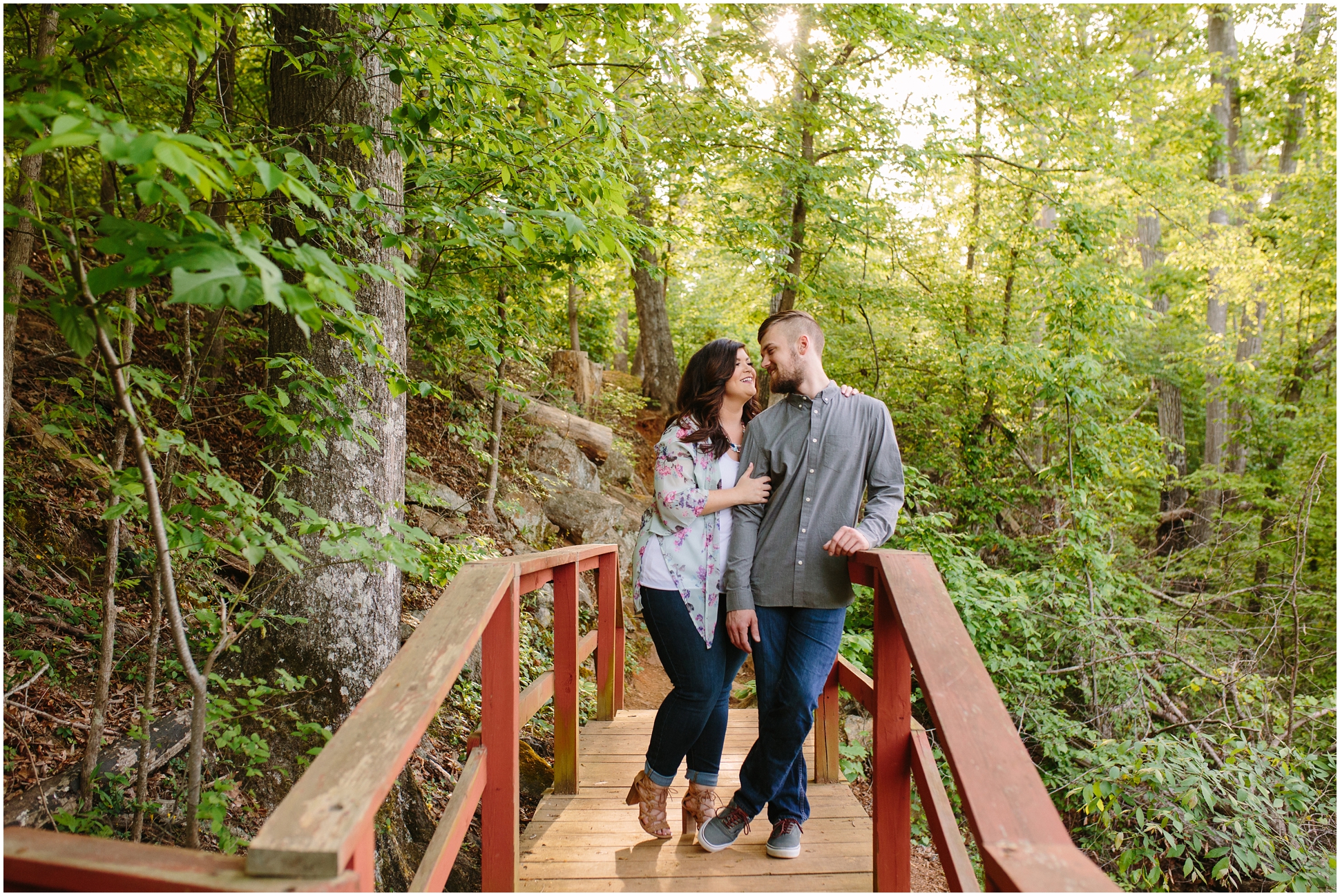 Two Chics Photography | A High Falls State Park Engagement Session | www.twochicsphotography.com