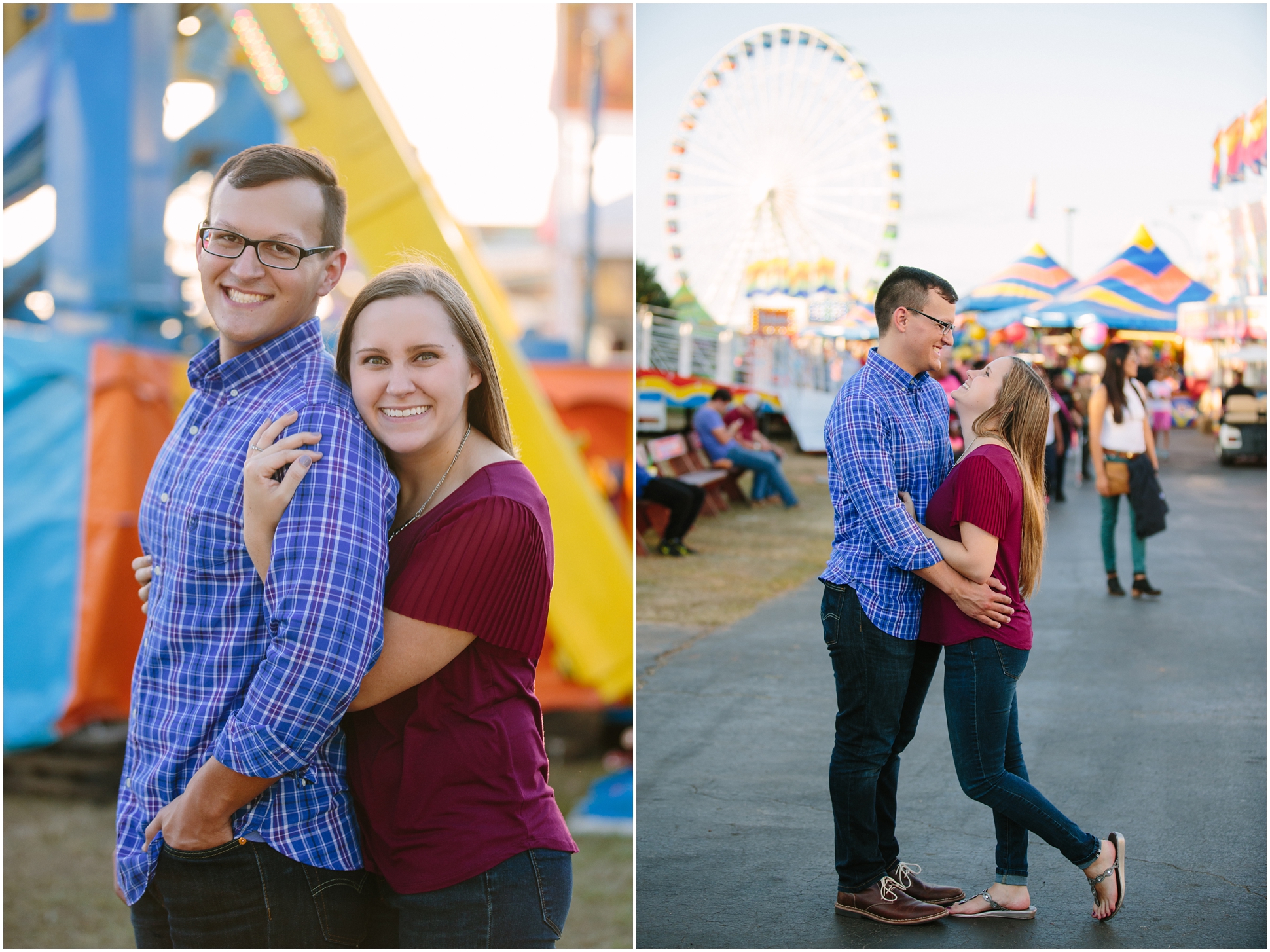 Two Chics Photography | A State Fair Engagement Session | www.twochicsphotography.com