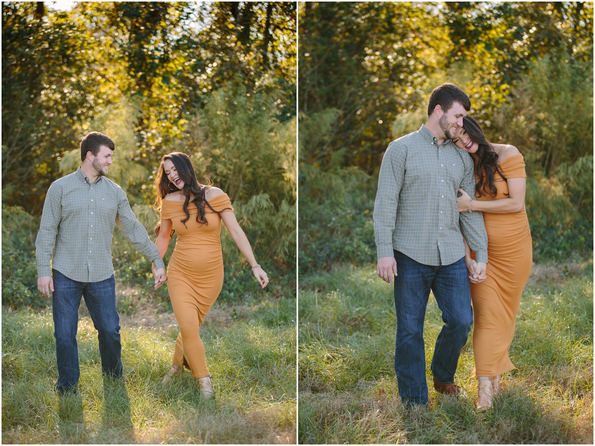 Natural Field Maternity Session | Two Chics Photography | www.twochicsphotography.com
