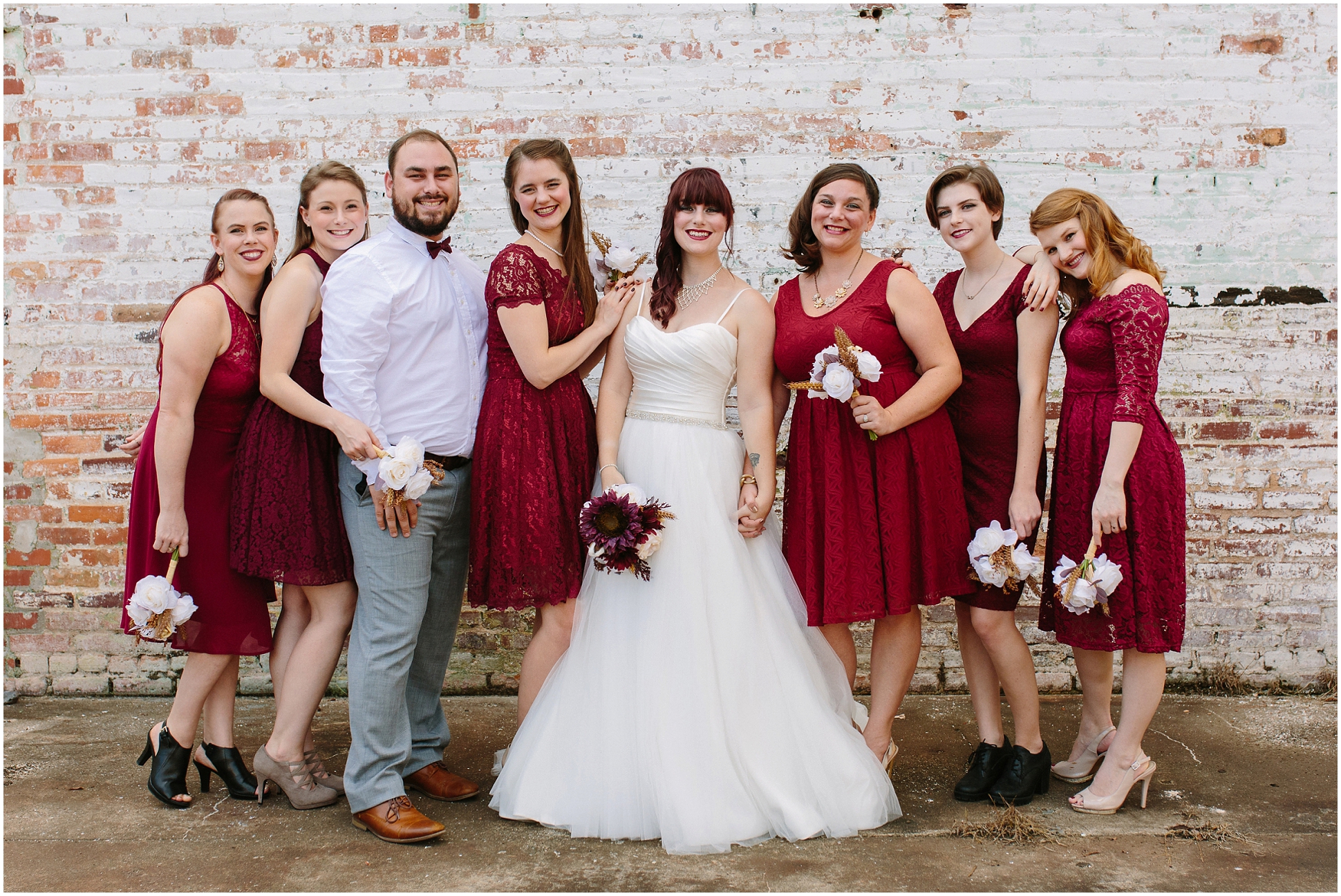 The Old Jefferson Cotton Mill Industrial Wedding | Old Jefferson Cotton Mill | Athens, Georgia Wedding Photographers | Two Chics Photography | www.twochicsphotography.com